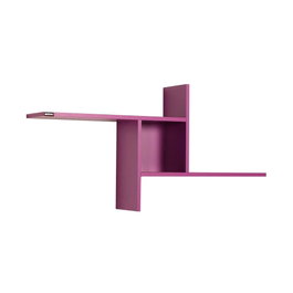 Hanah Home Estantería de Pared Morada Raf-04-Uu-1